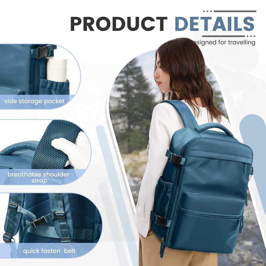 Vacuum Compression Travel Backpack